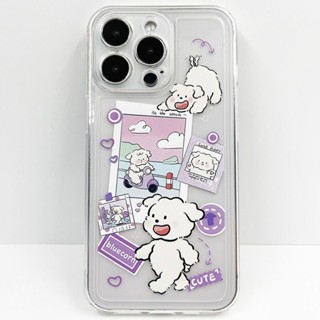 Cute Puppy Phone Case For Iphone 11 Phone Case for Iphone12promax 14 Protective Case 13 Transparent XR