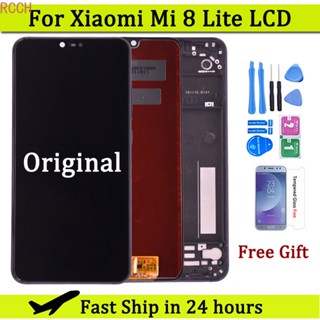 อะไหล่หน้าจอสัมผัสดิจิทัล LCD แบบเปลี่ยน สําหรับ Xiaomi Mi 8 Lite Xiaomi Mi 8 Youth Mi 8X