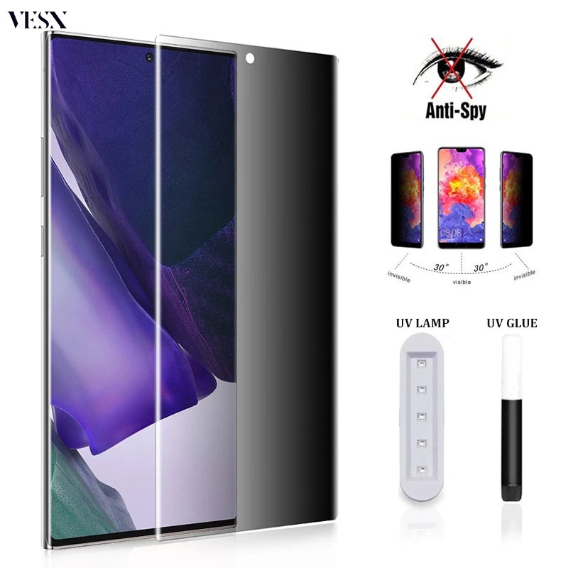 ฟิล์มกระจกด้าน ฟิล์มกันแอบมองกระจก UV สำหรับ VIVO V30 V29 V27 V25 V23 X200 X100 Ultra X90 X80 X70 X60 Pro Plus Pro+ 4G 5G 2024