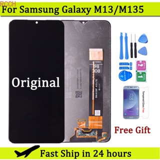 ชุดประกอบหน้าจอสัมผัส LCD สําหรับ Samsung Galaxy M13 M135 M135 SM-M135F