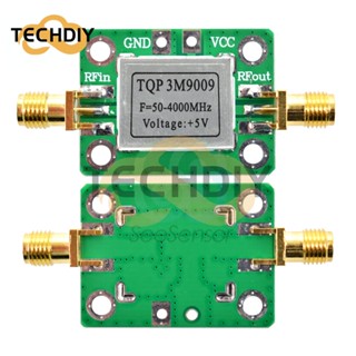 Tqp3m9009 LNA 50-4000 MHz บอร์ดโมดูลรับสัญญาณ เครื่องขยายเสียงสัญญาณไร้สาย เสียงรบกวนต่ํา 21.8dB