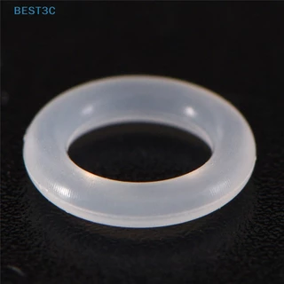 BEST3C 120 ชิ้นยางซิลิโคน O-Ring Dampeners สีขาวสําหรับคีย์บอร์ด Cherry MX ร้อน