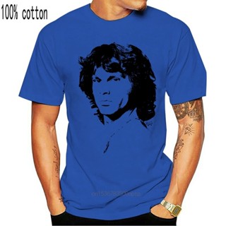 เสื้อยืด พิมพ์ลาย Jim Morrison แฟชั่นฤดูร้อน สําหรับผู้ชาย