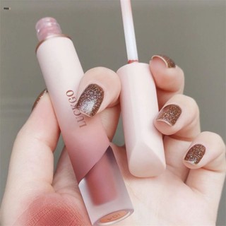 [มาใหม่] ลิปสติก สีแดงน้ำตาลตุ่นสีอิฐ เนื้อแมตต์ ให้ความชุ่มชื้น ติดทนนาน