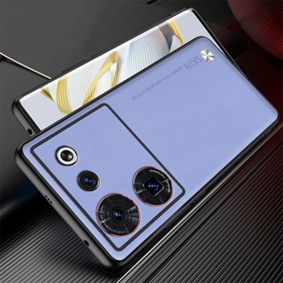 เคสโทรศัพท์หนัง TPU นิ่ม ไฮบริด หรูหรา สําหรับ ZTE nubia Z50 Z50 Ultra Z40 Pro Z40S Pro