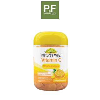 Natures Way Vitamin C Vita Gummies เนเจอร์สเวย์ ไวตามินซี ไวต้ากัมมี่ (120 เม็ด)