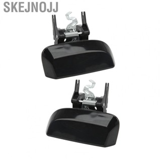 Skejnojj Rear Outer Door Handle Black ABS Car Exterior Door Handle for Vehicle