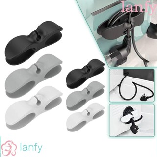 Lanfy ที่ม้วนสาย สําหรับหม้อทอดไร้น้ํามัน กาแฟ|แคลมป์พันสายไฟ สําหรับจัดการสายไฟ|คลิปจัดเก็บสายเคเบิ้ล