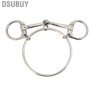 Dsubuy Snaffle Mouth Bit  5 Inch Smooth Horse Mouth Bit  for Farm