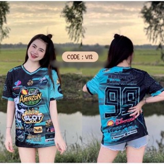 เสื้อยืด JERSEY THAILAND CAFE JERSEY แบบแห้งเร็ว สําหรับผู้หญิง [พร้อมส่ง]