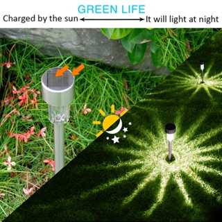อุปกรณ์ไฟฟ้า ไฟปักสนามหญ้า พลังงานแสงอาทิตย์ขนาด โซล่าเซลล์ 1 LED