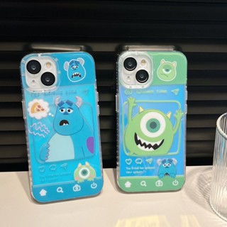 เคสมือถือ แบบนิ่ม ลายการ์ตูนมอนสเตอร์ กันกระแทก สําหรับ OPPO Reno8 Reno7pro reno6 7z Reno5 R17 A72 A53 A9 2020 4Z 5G F11 A31 A78 A77 Findx5pro