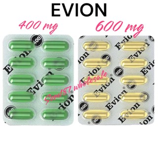 Evion 400/600 MG vitamin E สำหรับใบหน้ามือเล็บและเส้นผม. MERCK LIMITED