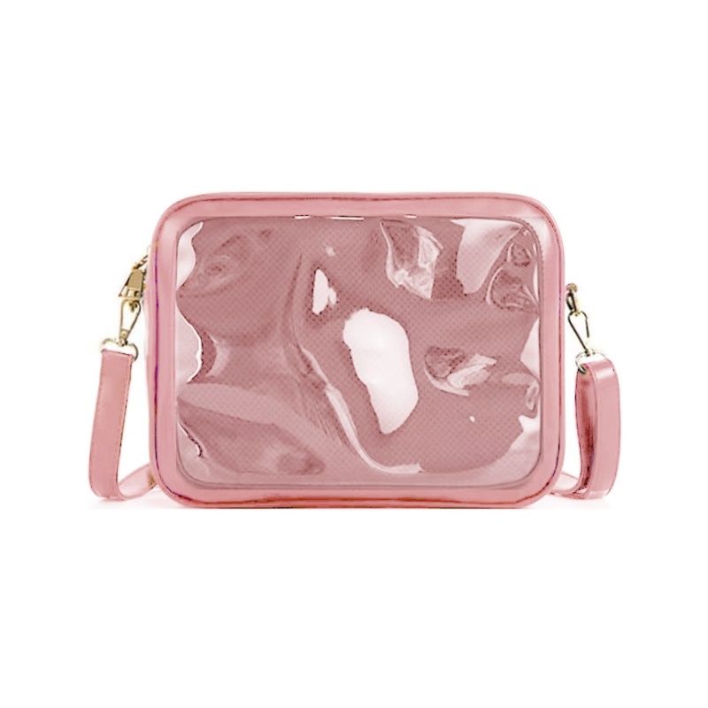 Win ผู้หญิง JK กระเป๋าสะพายน่ารัก-Lolita Crossbody กระเป๋าโปร่งใส Ita กระเป๋าสาวสไตล์ญี่ปุ่น Messenger กระเป๋า Lady Purse-Sat
