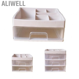 Aliwell Desktop Organizer Durable Dustproof Stable Space Saving Wide Application Multi Layers Desktop Storage Rack