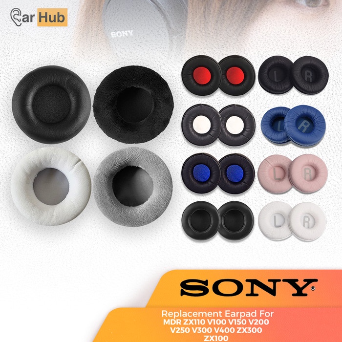 Earpad โฟมแผ่นรองหูฟังหูฟัง Sony MDR ZX100 ZX110 ZX300 ZX310 Earcup