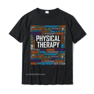 เสื้อยืด ผ้าฝ้าย พิมพ์ลาย Pt Physical Therapy เหมาะกับฤดูร้อน สําหรับผู้ชาย#39;S เสื้อยืด ขนาดใหญ่ ปกติ