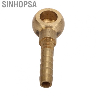 Sinhopsa 10mm Turbo Banjo Fitting Bolt  M14x1.5mm To 3/8 Loosen Resistant Turbine Water Cooling Fluid Banjo Connector Bolt High Strength Good Sealing  for Engine for Car