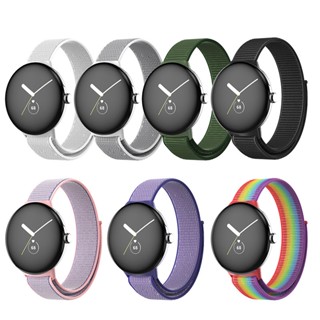 ใหม่ สายนาฬิกาข้อมือไนล่อนถัก อุปกรณ์เสริม สําหรับ Google Pixel Watch SmartWatch 2022