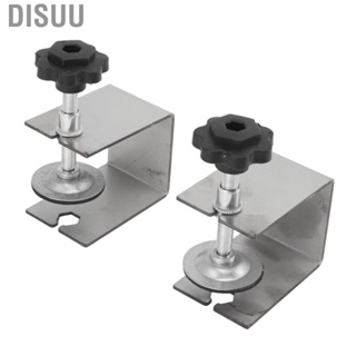 Disuu 2pcs Drawer Front Installation Fixing Clamp Professional Easy Adjustment