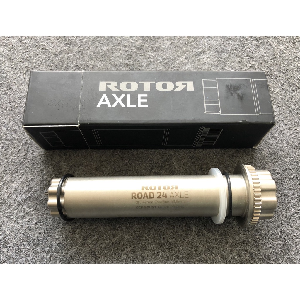 SALE" แกนขาจาน Rotor Aldhu 24mm.