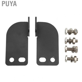 Puya  Work Light Bracket  Windshield Hinge Light Mount 2Pcs/Set Rustproof  for UTV