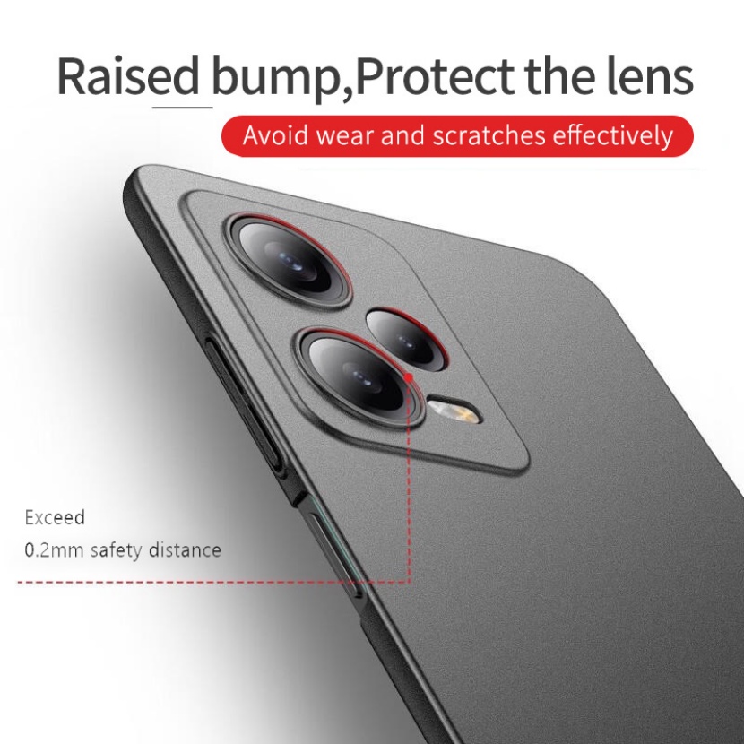 เคสโทรศัพท์มือถือ PC แบบแข็ง ผิวด้าน บางพิเศษ สําหรับ Redmi Note 12 Pro+ 12 Turbo 12 5G K60 Pro K60e K50 Gaming Ultra Extreme Edition 10C - รูปที่ 4