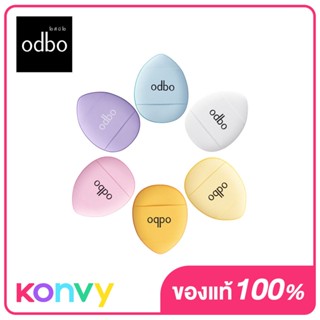 ODBO Tiny Puff 6pcs ชุดพัฟฟองน้ำแต่งหน้าขนาดเล็ก แบบพกพา 6 ชิ้น ใหม่ทุกชิ้น