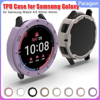 เคสนาฬิกาข้อมือ TPU กันชน สําหรับ Samsung Galaxy Watch 4 5 44 มม. 40 มม. Galaxy Watch 5 Pro 45 มม.