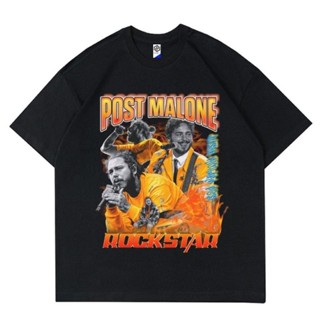 📦พร้อมส่ง T-shirt     baju Post Malone  T-SHIRT Band Post Malone Rockstar    PRIA WANITA  BAJU RAP TEE  DEWASA DAN A