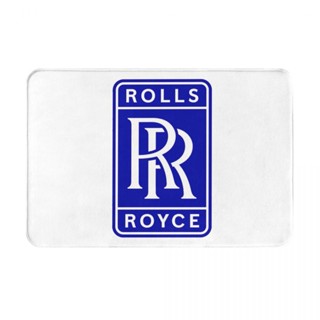 Rolls Royce (2) พรมเช็ดเท้า ผ้าสักหลาด กันลื่น ดูดซับน้ํา แห้งเร็ว สําหรับห้องน้ํา 16x24 นิ้ว พร้อมส่ง