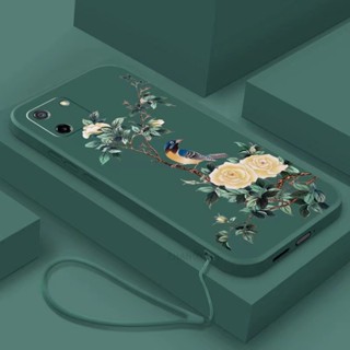 เคสโทรศัพท์ซิลิโคน แบบนิ่ม ลายการ์ตูน พร้อมสายคล้อง สําหรับ vivo y21 y21t y21s vivo y33s vivo y31 vivo y35 vivo y53 vivo y55 vivo y66 y67