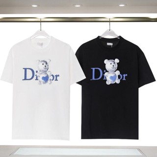 ❤❀ [พร้อมส่ง] ❤ D-i-----------เสื้อยืดแขนสั้น ผ้าฝ้าย พิมพ์ลายดิจิตอล แฟชั่นคู่รัก