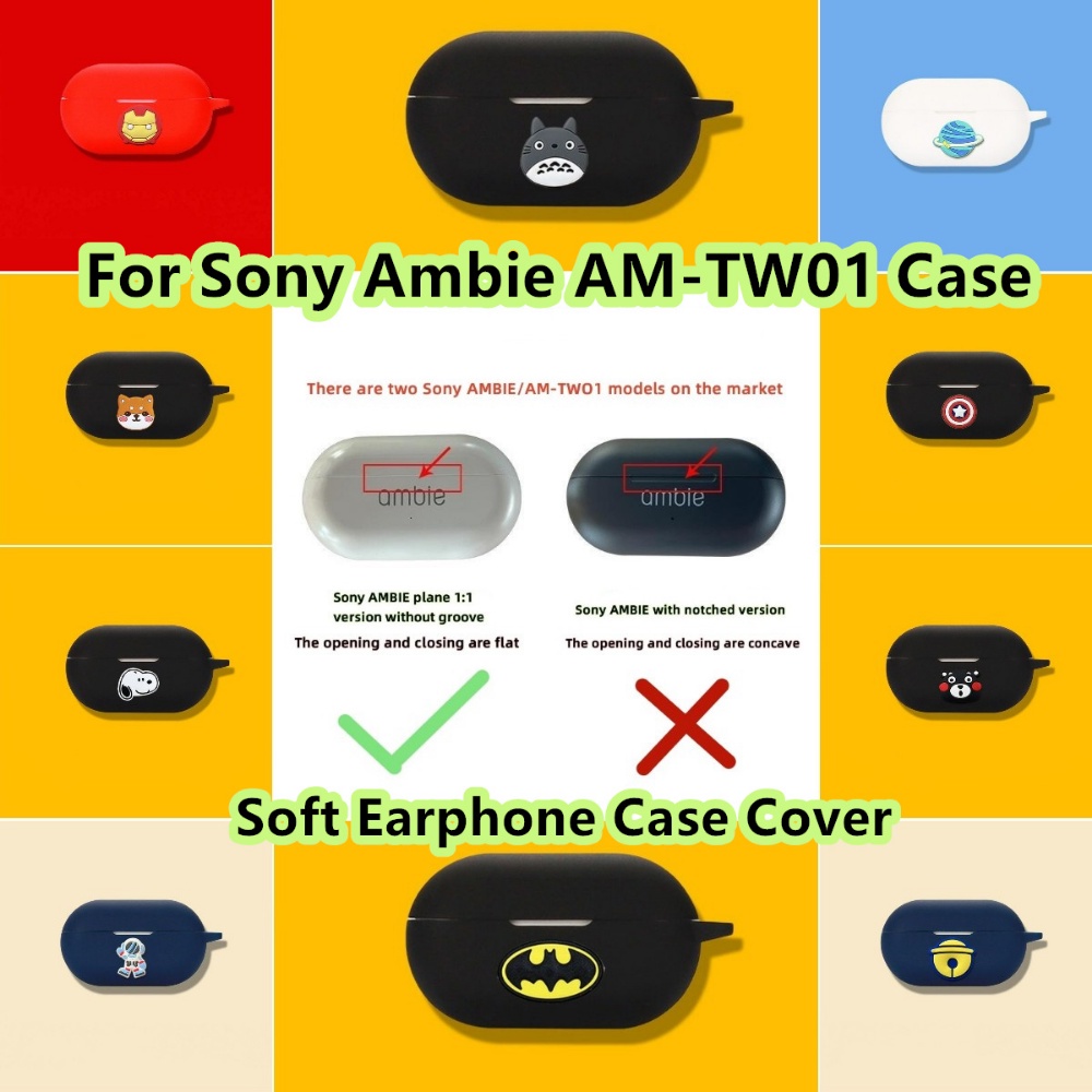 สําหรับ Sony Ambie AM-TW01 กรณีนวัตกรรมการ์ตูนสําหรับ Sony Ambie AM-TW01 ปลอก S นวัตกรรมการ์ตูนสําหร