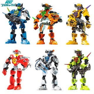 Rctown Star Warrior Soldiers Bionicle HeroFactory บล็อกตัวต่อหุ่นยนต์ ฟิกเกอร์ตัวต่อ อิฐ ของเล่นสําหรับเด็ก