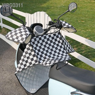 Virgo311 ฝาครอบกระจกบังลมรถยนต์ไฟฟ้ากันน้ำ UV Protection Split Type Electric Motorcycle Knee Blanket for Spring Summer