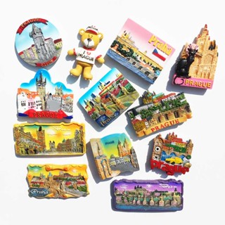 [Magnet] สติกเกอร์ติดตู้เย็น ลาย Czech Prague