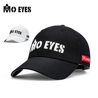 MO EYES หมวกกอล์ฟแบบใหม่หมวกกันแดดผู้ชายหมวกกันแดดระบายอากาศเหงื่อดูดซับความชื้น M22MZ02