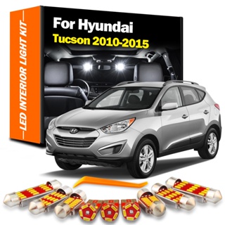 ชุดไฟท้ายรถยนต์ LED 12 ชิ้น สําหรับ Hyundai Tucson 2010 2011 2012 2013 2014 2015