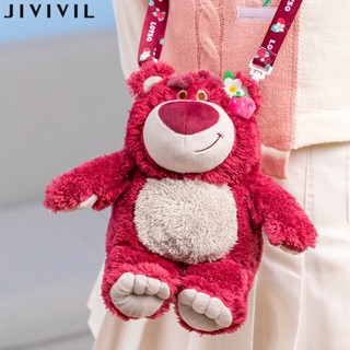 JIVIVIL·เด็กผู้หญิงกระเป๋า crossbody กระเป๋าตุ๊กตาสตรอเบอร์รี่ตุ๊กตาตุ๊กตา