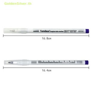 Goldensilver ปากกามาร์กเกอร์เขียนคิ้ว ฆ่าเชื้อ 2 ชิ้น ต่อชุด