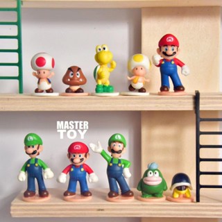 ของแท้ ของตกแต่ง Super Mario Mario Louisi ความทรงจําในวัยเด็ก เครื่องประดับของเล่น ขนาดเล็ก