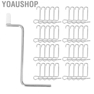 Yoaushop Fence Wire Tensioning Tool  304 Stainless Steel Widely Applicable Barb Wire Fence Tool  for Pasture