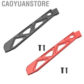 Caoyuanstore Front RC Chassis Bracket  RC Chassis Brace Upgrade Part Aluminum Alloy Prevent Deformation CNC Machining  for 1/7 1/8 RC Cars