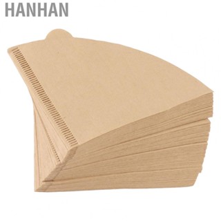 Hanhan Disposable Coffee Filter Coffee Filter Paper High Efficiency 1‑2 Cup for Drinking Shop Use