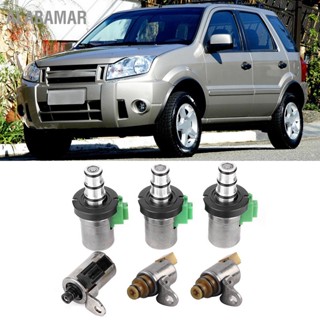 ALABAMAR 6 ชิ้น/เซ็ตเกียร์ Solenoid Valve Fit สำหรับ FORD Focus 1998-16 4 SP FWD 1.8L 2.0L 4F27-E