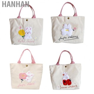 Hanhan Small Tote Bag  Cute  Casual Wearable Button Closure  for Commuting for Shopping