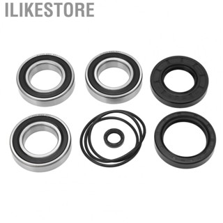 Ilikestore ATV Bearing Seal Kit Long Durability Rear Axle Bearing Seal Kit Steel Rubber Fit for Honda TRX250 Recon 1997-2009