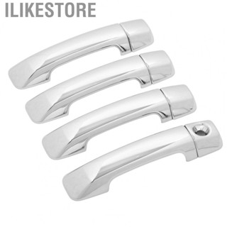 Ilikestore Car Exterior Door Handle Cover  ABS Car Chrome Door Handle Cover with Keyhole for Car