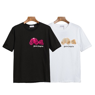 Pa-lm 88Ang-els&amp;-Latest เสื้อยืดแขนสั้น สไตล์สตรีท แฟชั่น UnisexYNSER